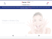 Tablet Screenshot of eroticcity.cz